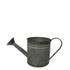 Small Rustic Tin Watering Can with Handle and Liner