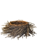 Large Round Coco Twig Urchin Bowl
