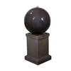 Surry Sphere Fountain w/ Pump - Burnt Umber