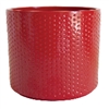 5.5" Pillar Spots Powder Coated Pot - Bright Red