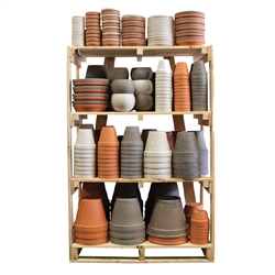 Tri-Colored Mixed Clay Assortment w/ Rack