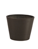 12.25" Sumi Eco Friendly Pot w/Drain Plug, Charcoal, 5 case, holds a 10" pot