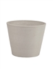 12.25" Sumi Eco Friendly Pot w/Drain Plug, White Stone, 5 case, holds a 10" pot