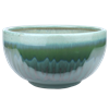 12" Ceramic Low Bowl - Fusion Green