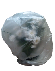 33" x 40" Medium Plant Bags - Clear