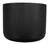 Cylinder Planter w/ Saucer - Black