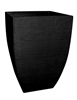 Square Modern Poly Pot - Black (Click for Sizes & Pricing)