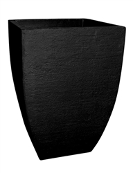 Square Modern Poly Pot - Black (Click for Sizes & Pricing)