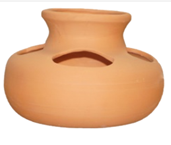 Esme 5-Pocket Herb Pot - Terracotta