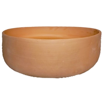 12" Vela Terracotta Color Bowl