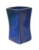 Extra Tall Stable Square Pot - Blue Cloud