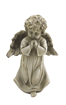 Praying Angel Figurine Poly Resin