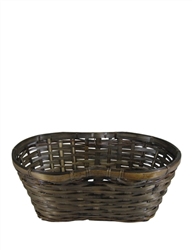 Double 6" Stained Peanut Basket w/ Liner
