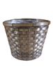 <!030>8.5" Azalea Bamboo Stain Pot Cover
