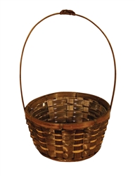 Bamboo Basket w/ Handle & Liner (Click for Sizes and Pricing)