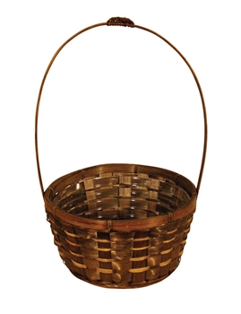 Bamboo Basket w/ Handle & Liner (Click for Sizes and Pricing)