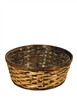 Round Rattan Stain Bowl w/ Liner (Click for Sizes and Pricing)