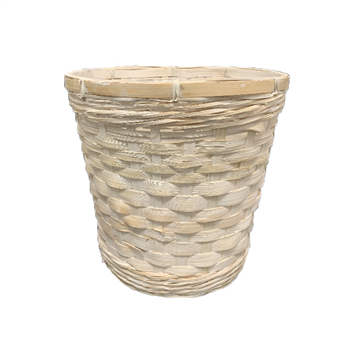 Rattan Whitewash Pot Cover (Click for Sizes and Pricing)