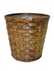 Stained Bamboo Pot Cover