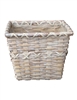 Square Whitewash Pot Cover (Click for Sizes and Pricing)