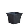 7.5" Bell Mouth Square Zinc Pot Cover - Lead